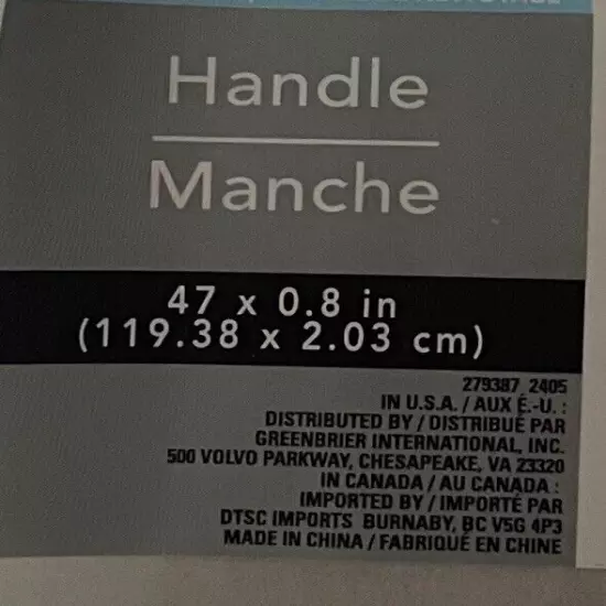 Handle Manche For Millennium Squeegee Floor Squeegee