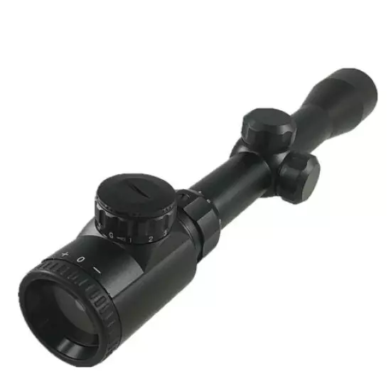 US SELLER 2-7x32 Scope illuminated Green/Red Rangefinder Reticle 