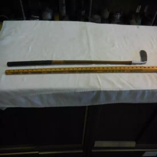  Vintage Wright & Ditson Kro Flite Hickory Wood Shaft Golf Club-RH PUTTER-34.5" 