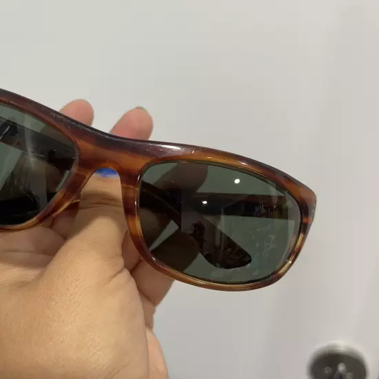 Vtg Ray-Ban BALORAMA Brown Tortoise Sunglasses