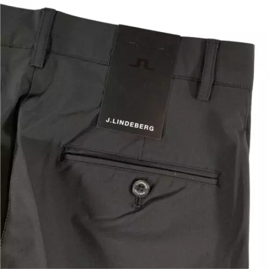 NEW J. Lindeberg Women's Klara Micro Stretch Tour Golf Shorts Black • Size 28