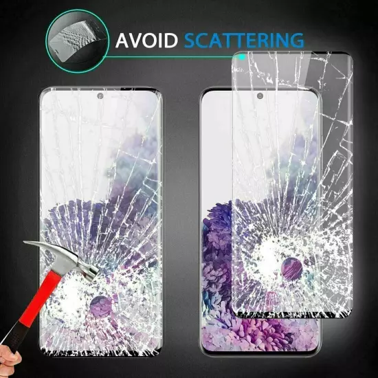 For Samsung Galaxy S20 PLUS 5G Ultra Tempered Glass Screen Protector Clear