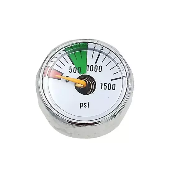 Paintball PCP Air Rifle Micro Pressure Gauge Manometre Manometer 1/8" NPT 21-22g