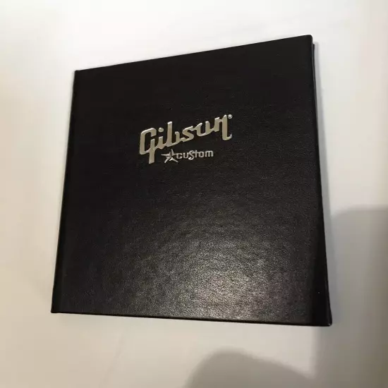 Gibson Custom Shop COA Black Certificate Of Authenticity