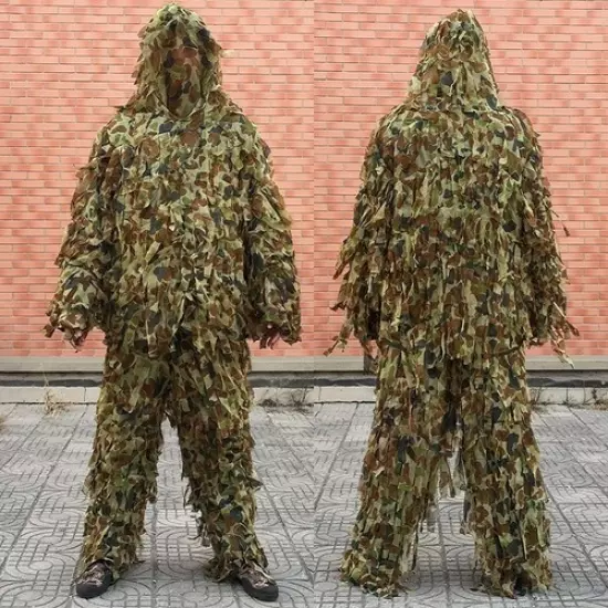 3D Army Ghillie Suit Airsoft Sniper Tactical Hunting Suit/ Hunting Clothing