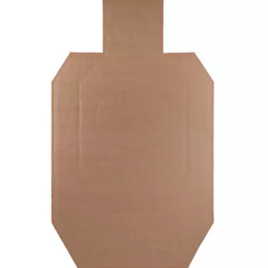 New Official IDPA Cardboard Torso Target, Pack of 25 