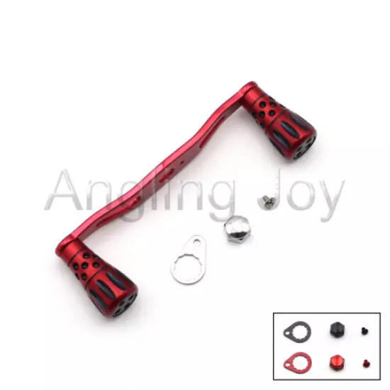 Red Fishing Reel Handle for Daiwa Abu Garcia Baitcasting Reel Repair Grip