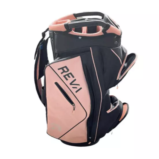 Callaway Women's REVA Cart Golf Bag Pink/ Rose Gold / Black 14 Way Top NEW