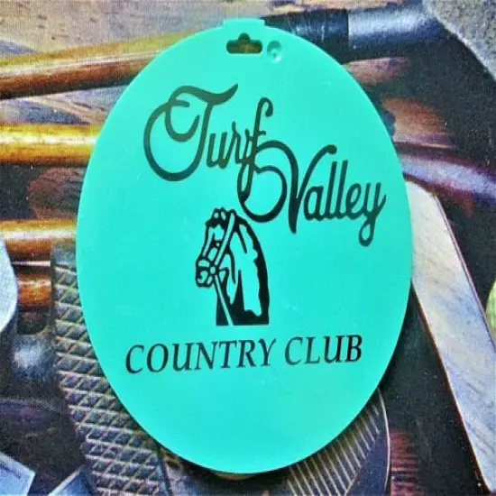 vtg - PGA Golf Bag Tag - TURF VALLEY COUNTRY CLUB cc - Ellicott City MD