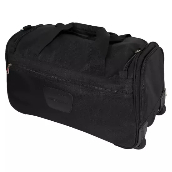 SWISSGEAR Zurich 48L Wheeled Duffel Bag - Black