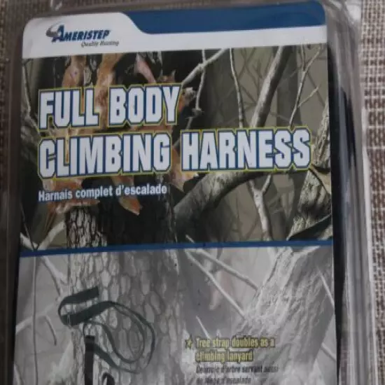 Ameristep Full Body Climbing Harness ~ Quality Hunting ~#237~ New ~TMA Approved