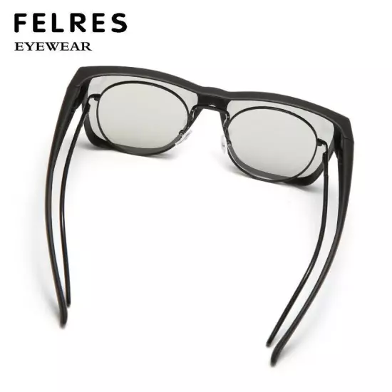 Fit Over Glasses Polarized Sunglasses For Men Women Wrap Around Driving Glasses 