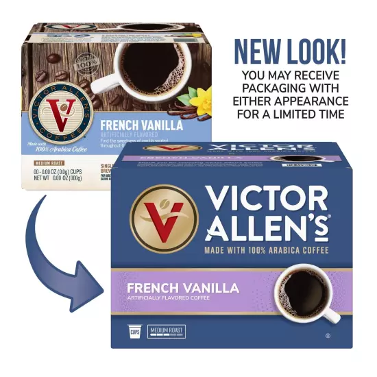 French Vanilla Flavored, Medium Roast, 80 Count, Single Serve Coffee Pods for...