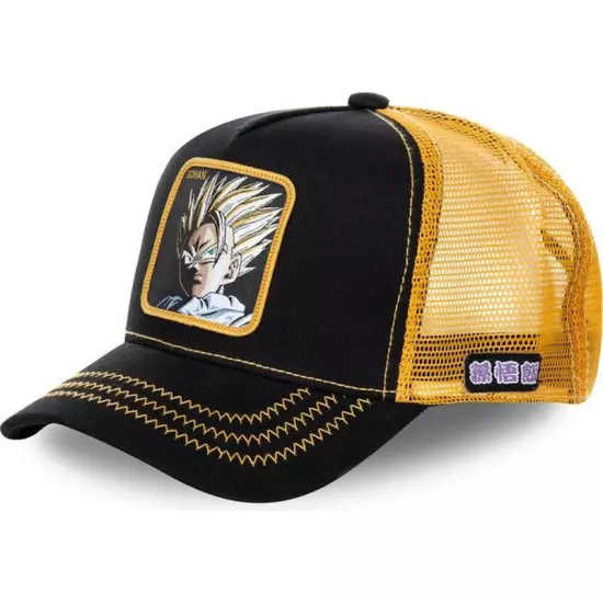 Anime Manga Dragon Ball Z Cartoon Mesh Snapback Trucker Fisher Baseball Cap Hat