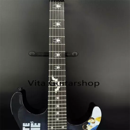 Zombie Fest Limited Horror Series Electric Guitar HHPickup Maple Neck Black Part