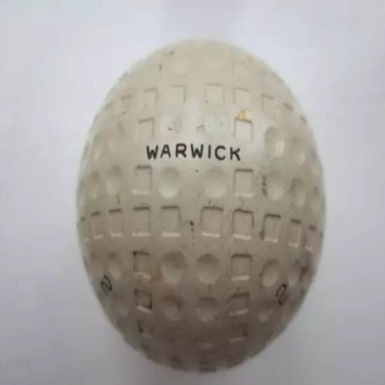  VINTAGE MESH / DIMPLES GOLF BALL"DUNLOP WARWICK FIFTY FIFTY" c.1930s