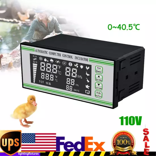 XM-18S Digital Egg Incubator Controller Automatic Humidity Sensor Thermostat