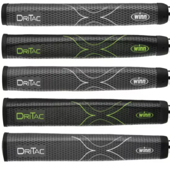 Winn Dri-Tac Putter Grips - All Sizes- All Colors