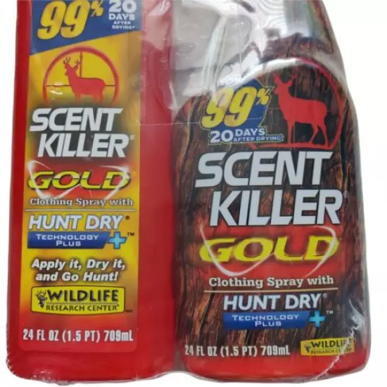 Scent Killer 1259 Wildlife Research Gold 24/24 Combo, 48 oz.