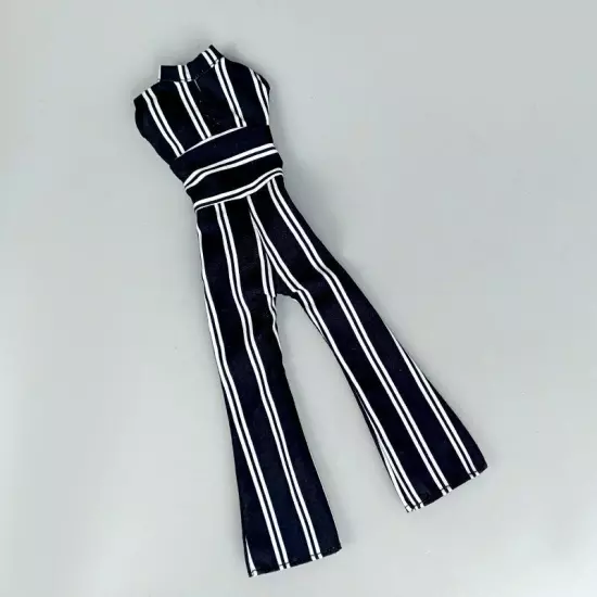 Black White Handmade Fashion Doll Clothes For 11.5" Doll 1/6 Outfit Set Jumpsuit