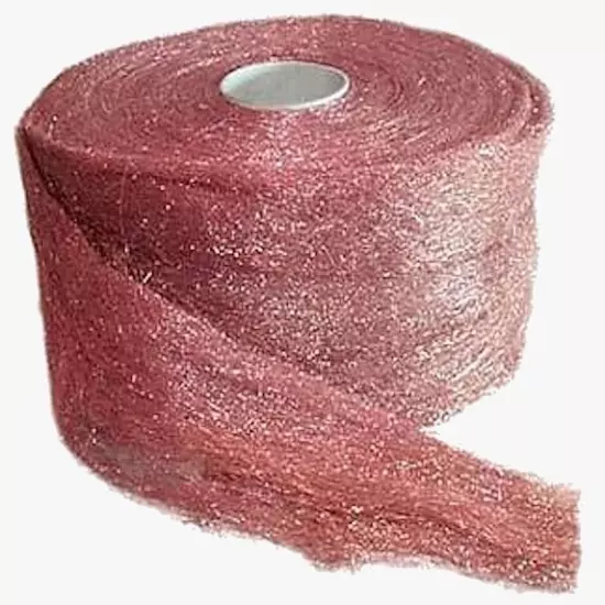 Copper Wool Roll 5 LB - Grade Medium ~ from Lustersheen