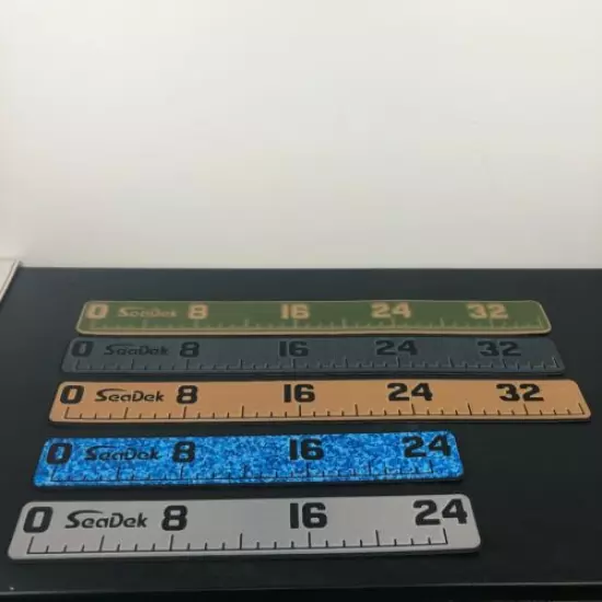 Fish Ruler 36" Measuring | Peel & Stick - SeaDek Marine EVA Mat - SG/B Tarpon