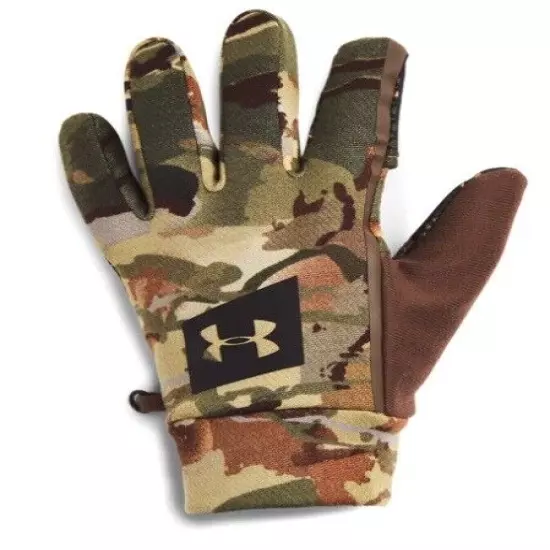 Under Armour UA Men's Early Season ColdGear® Forest 2.0 Camo Fleece Gloves