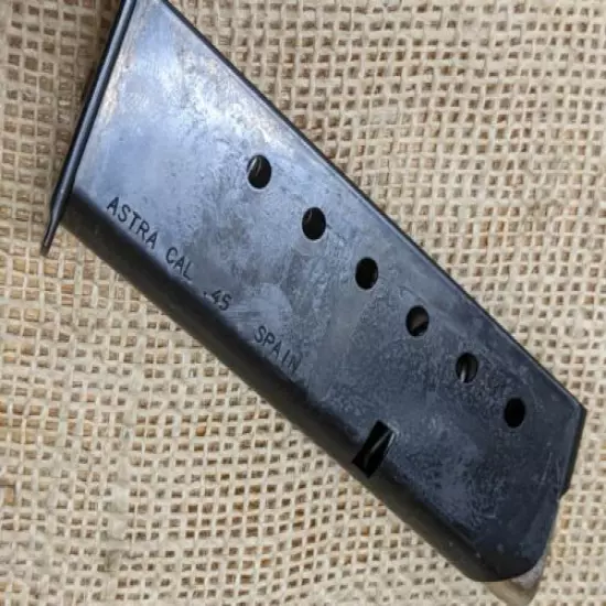 Astra 45acp magazine, 8 round Italian made