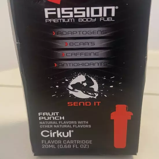 Cirkul Flavor Cartridge Fission Premium Body Fuel Fruit Punch 0 Calories & Sugar