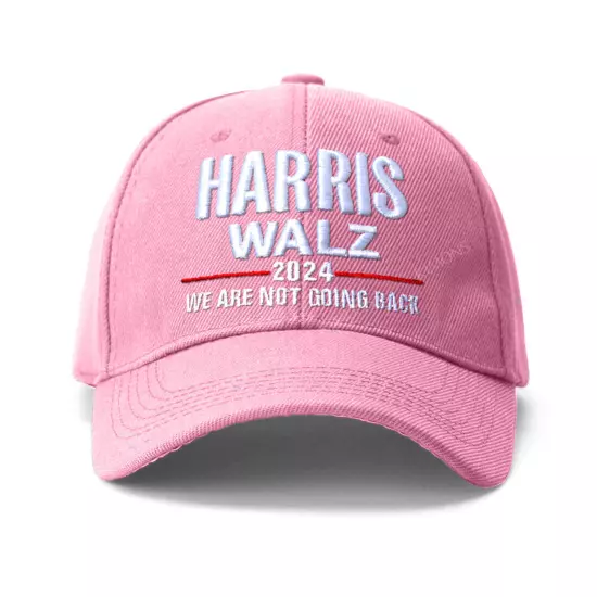 We are never going back Harris Walz 2024 Cap Baseball Hat Presidential Election