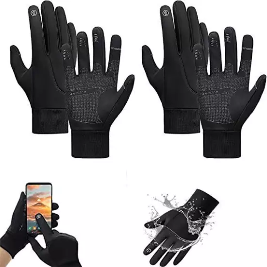 Dodorado Gloves, Premium Thermo Gloves, Unisex Winter Warm Touch Screen Gloves