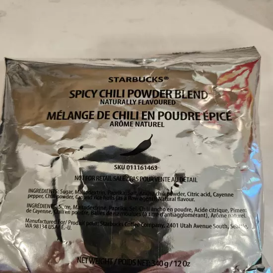 Starbucks Spicy Chili Powder Blend BB 09/2024 (12 Oz)