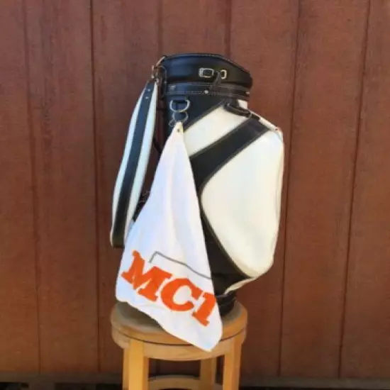 Vintage Hot Z MCI Telephone Proof Positive Vinyl Staff Golf Bag Made In The USA