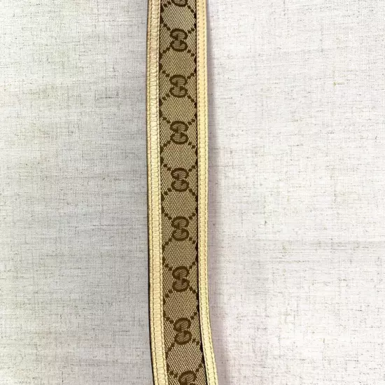 GUCCI GG Leather Interlocking G Buckle Belt