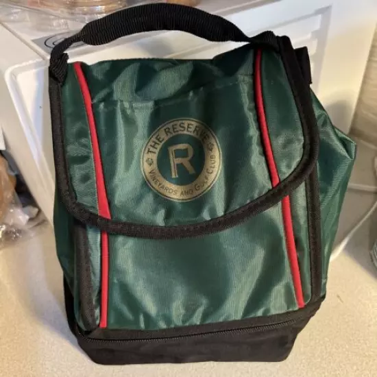 The Reserve Vineyards And Golf Club Lunchbag Cooler Pack Expandable Super Nice