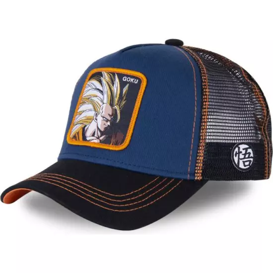 Anime Manga Dragon Ball Z Cartoon Mesh Snapback Trucker Fisher Baseball Cap Hat