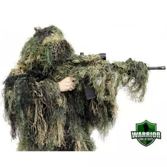 Arcturus Warrior Ghillie Suit - Military with Kids, Woodland 