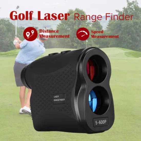 6X Magnification 656yards Laser Rangefinder Monocular Pinseeker Speed Fog System