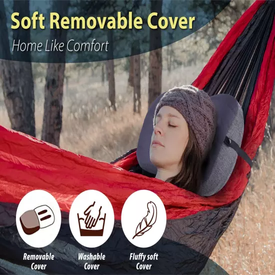 Trekology AlUFT PRO Inflatable Camping Pillow, Backpacking Pillow, Travel Pillow