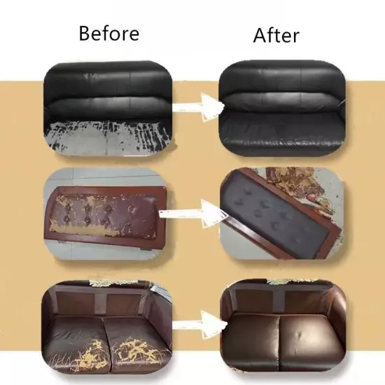 Self-Adhesive Leather-Repair-Patch Leather Refinisher-Cuttable Sofa Repair-Patch