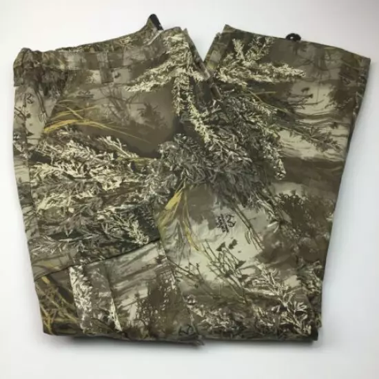 Realtree Max-1 XT Mens Hunting Cargo Camo Pants Draw Cord Size 3XL XXXL 48-50