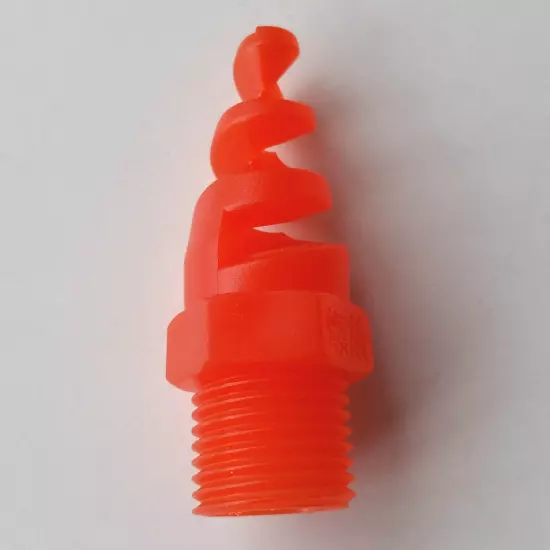 50 pcs New 1" DN25 Polypropylene PP Spiral Cone Spray Nozzle 1 " BSPT