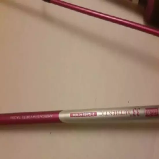 LOT 3 casting ZEBCO AUTHENTIC SERIES MEDIUM 6" foot 2-PIECE RODS Lady pink