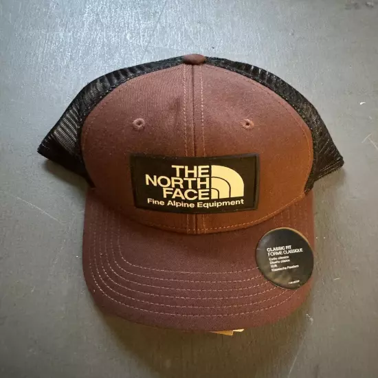 The North Face Mens Mudder Trucker Men's CLASSIC FIT Hat One Size Brown Oak