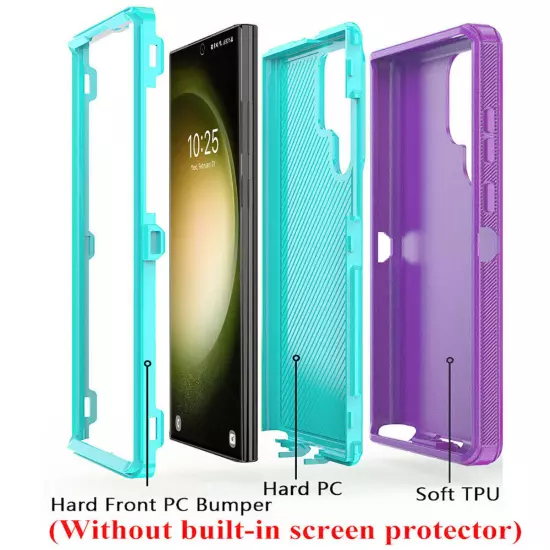 For Samsung Galaxy S24 S23 S22 S21 Ultra Plus S23 FE Shockproof Phone Case Cover