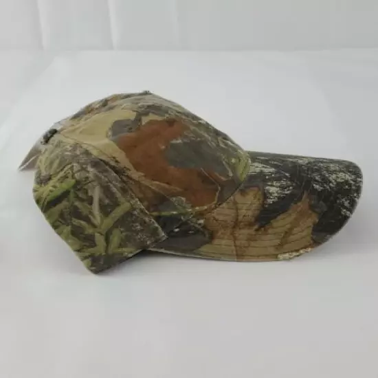 NWT Mossy Oak Distressed Camouflage Camo Baseball Hat Strapback NEW 