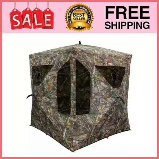 Den 5-Hub Pop-Up Ground Hunting Blind