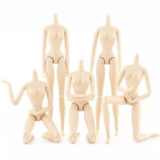 1/6 Dolls Accessories 28 Jointed Body for 11.5" Doll Movable Nude BJD Doll Body