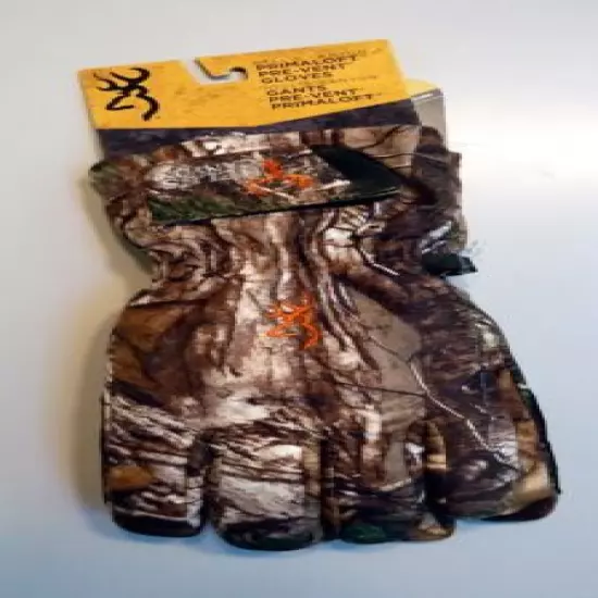 New Men`s Browning Hell’s Canyon PrimaLoft Pre-Vent Gloves