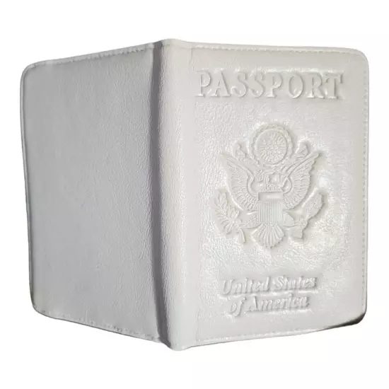 Passport Vaccine Cover Wallet Travel Essentials Leather Card Case Accessories